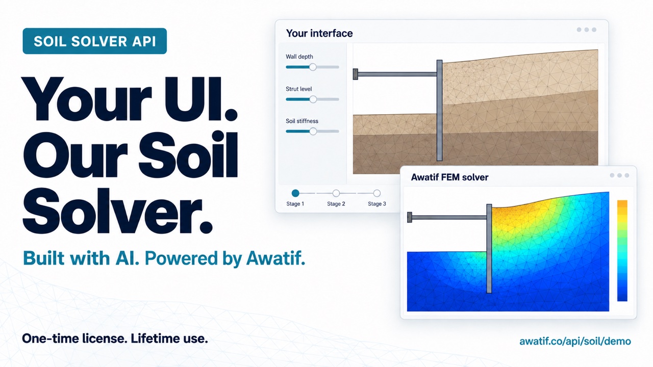 Your UI. Our Soil Solver. Built with AI, powered by Awatif