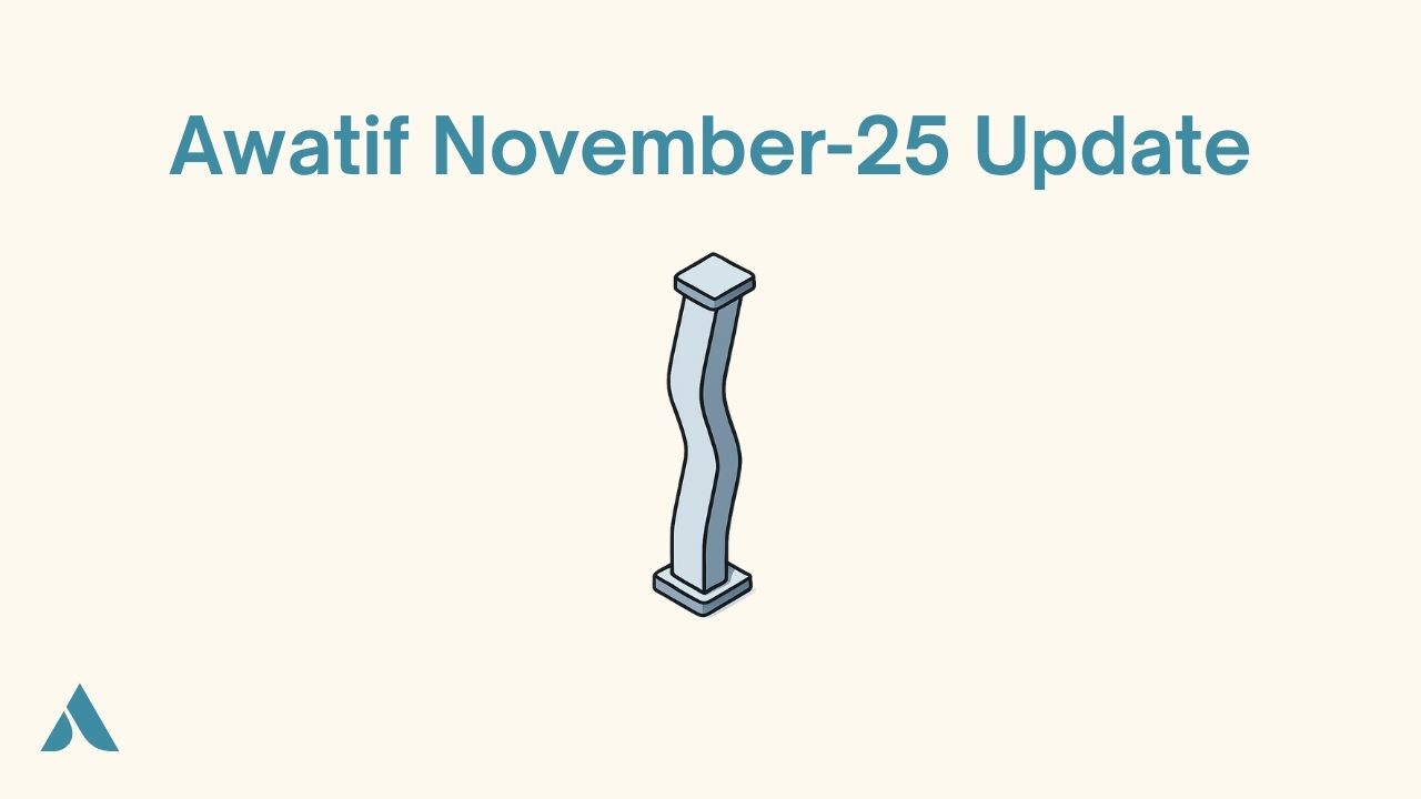 Awatif November-25 update cover