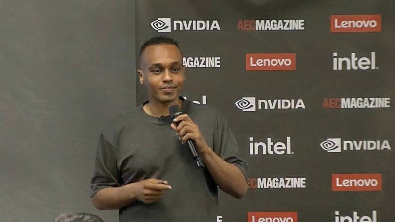 Conference talk cover from Mohamed Adil's presentation